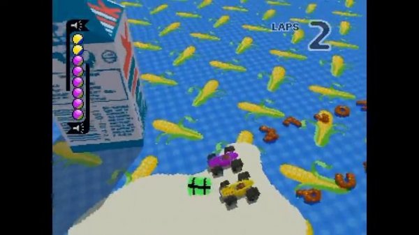 Micro Machines V3 ... (PS1) Gameplay