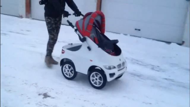 Детская коляска BMW . смотреть онлайн