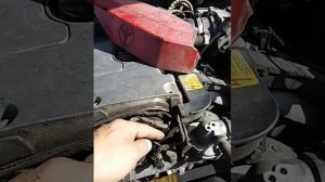 Мерс W124 E220 111 2.2 датчик температуры переделка