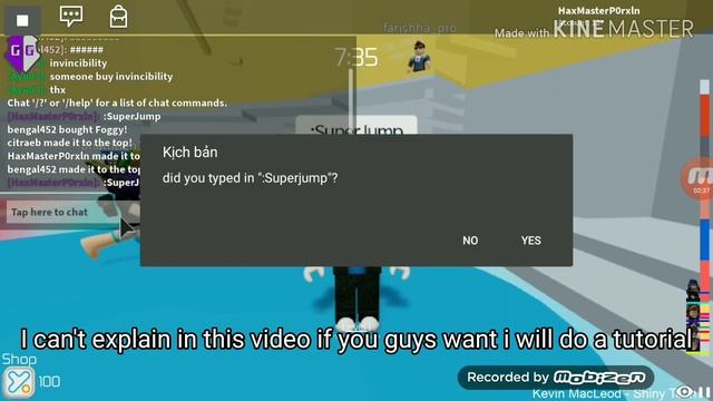 (ROBLOX) MOBILE EXPLOIT WITH GAME GUARDIAN | SUPER JUMP SCRIPT смотреть онлайн