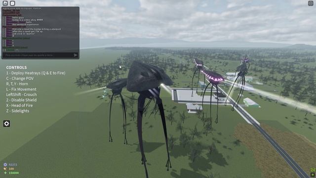 WAR OF THE WORLDS ROBLOX: The uberpod showcase. смотреть онлайн