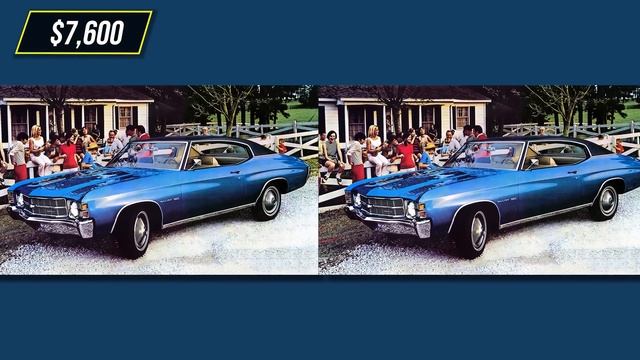 10 Quickest Muscle Cars Of The 1970s  | What They Cost Then Vs. Now
