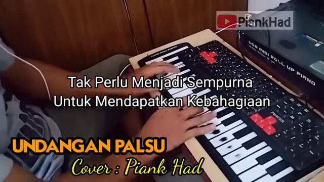 Undangan Palsu - Caca Handika | Belajar Cover Lagu Pake Keyboard Gulung+PC | ORG 2020 2021 | Manual смотреть онлайн