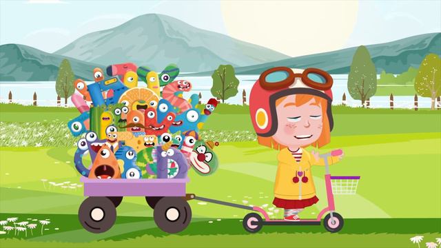 Dewberry The Superhero | Yummy Alphabet | Learn The Letter D