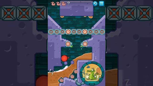 Where's My Water Level 7-6 Down The Hatch (Stretched Thin) Game Walkthrough / Level Solution! смотреть онлайн