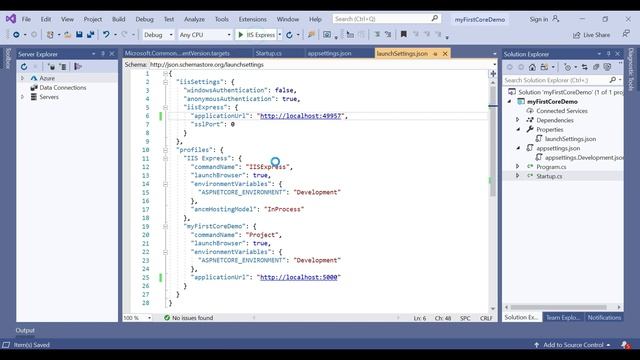 (#8) Launchsettings.json file in .net core | CoreSpider смотреть онлайн