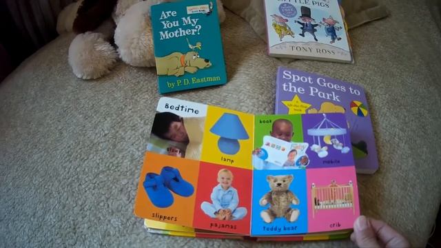 Обзор книг на английском языке для самых маленьких. Часть 1. 100 First words. смотреть онлайн