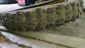 Бортирование колеса мотоцикла урал\motorcycles repair