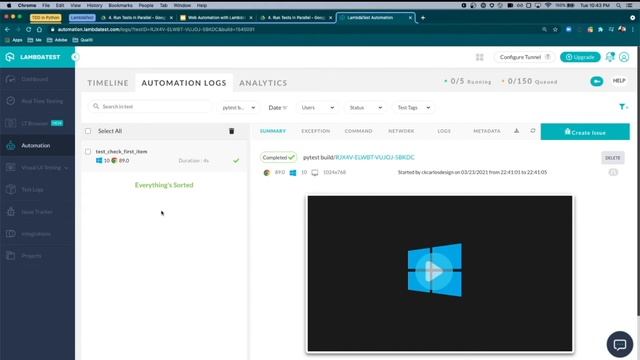Web Automation with LambdaTest and pytest: 5 - Cross Browser Testing смотреть онлайн