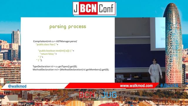How to Maintain and Fix code conventions with SonarQube and Walkmod by RaquelPau at JBCNConf 2016 смотреть онлайн
