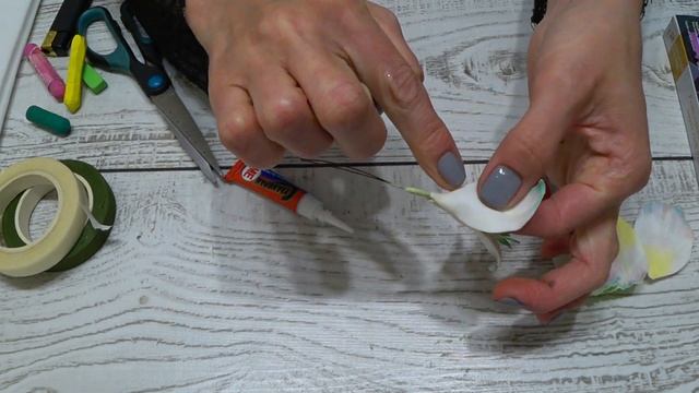 DIY Альстромерия. Молд своими руками. Интерьерная картина \ Alstroemeria. Interior Painting