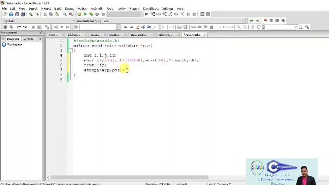 library management system project in C part 5 (return book) смотреть онлайн