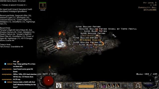Diablo 2 - Holy Grail #1 Final 18 Items - Ravenlore (10) смотреть онлайн