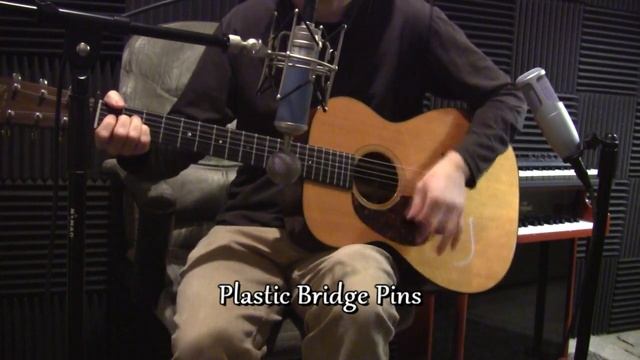 Ebony vs. Plastic Bridge Pins смотреть онлайн