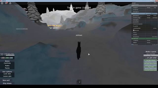 Жизнь волков симулятор в ROBLOX смотреть онлайн