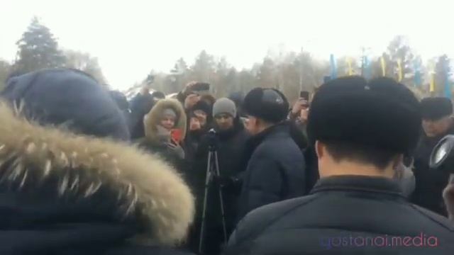 Акция владельцев иностранных авто в Костанае