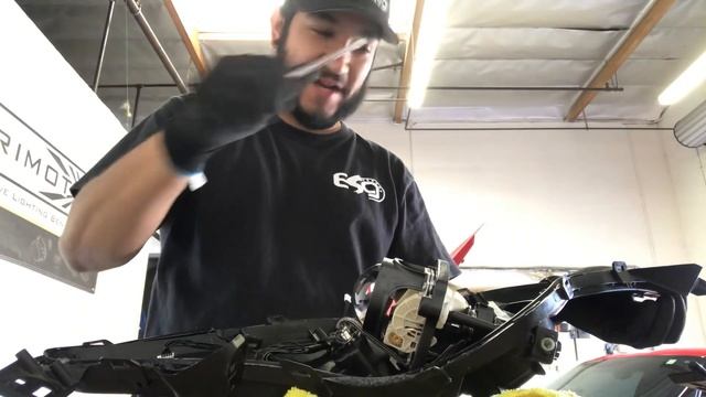 How To DIY C7 Corvette Diode Dynamics RGBW DRL Board Install смотреть онлайн
