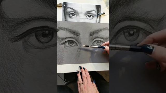 Рисую глаза в прямом эфире. 2 часть смотреть онлайн