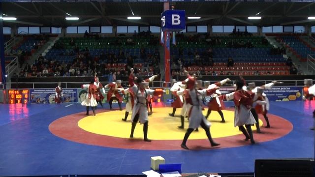 Открытие Всероссийского турнира среди молодёжи по вольной борьбе Хасавюрт.