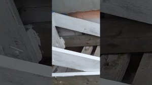 Навес к стене из газоблока