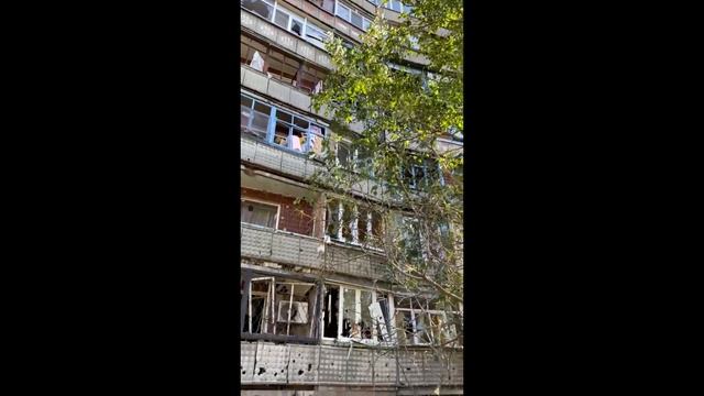 Славянск 29 08 2022 Улица Банковая, Юных Коммунаров смотреть онлайн