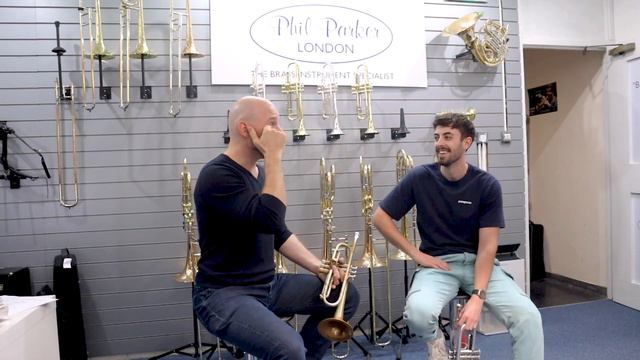 Trumpet Lesson with Adam Rapa @ Phil Parker’s смотреть онлайн