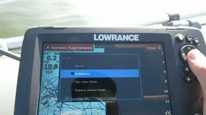 Как вывести напряжение аккумулятора на экран эхолота Lowrance.