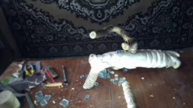 Настольная подставка под цветок,своими руками! смотреть онлайн