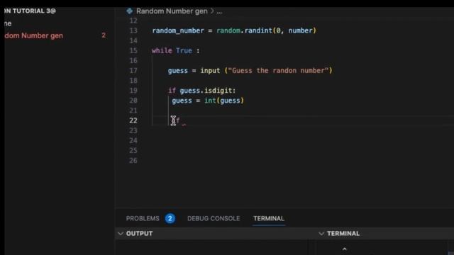 Random number generator in python (Pt.2) смотреть онлайн