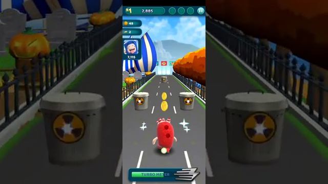 Oddbods turbo run games. Fuse running to collect coins. смотреть онлайн