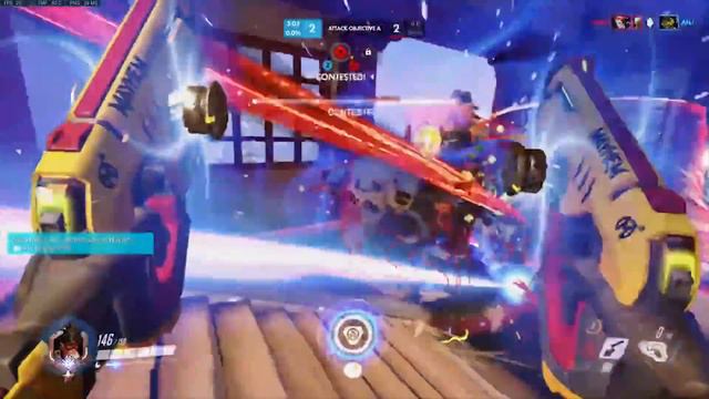 Dafran - RANK 1 WORLD Hitscan Montage - Tracer / Soldier GOD - Overwatch Montage смотреть онлайн