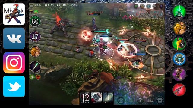 Vainglory: Ардан саппорт (учусь играть) смотреть онлайн