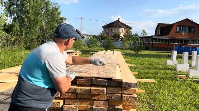OSB ОПАЛУБКА САМАЯ ЛЕГКАЯ И НЕ ДОРОГАЯ / КАК СДЕЛАТЬ ОПАЛУБКУ СВОИМИ РУКАМИ / Как построить дом смотреть онлайн