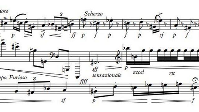 Dodecaphonic invention a 1 on the Webern series from Op.27.2. e-f-cis-es-c-d-gis-a-b-fis-g-h.Op.100 смотреть онлайн