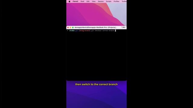 Copy commits from one branch to another ? git cherry pick #github #git #javascript #webdevelopment смотреть онлайн