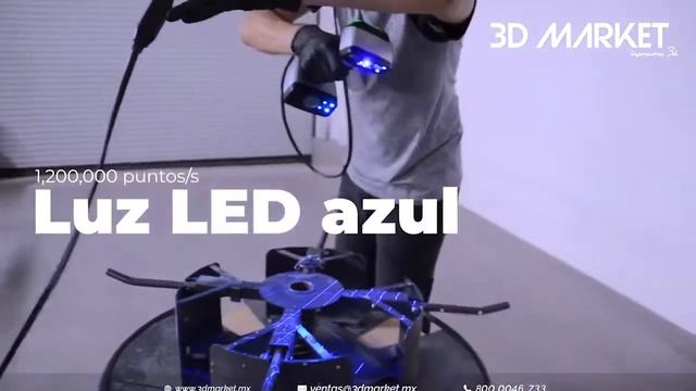 EinScan HX de SHINING3D/ 3D MARKET/ escáner 3d industrial смотреть онлайн
