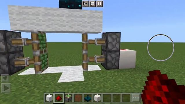 гайд как сделать автоматическую дверь в Майнкрафте смотреть онлайн