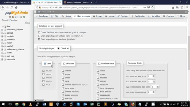 How to install joomla on CWP смотреть онлайн