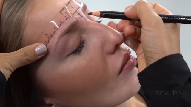 Free Online Microblading Training (Drawing The Eyebrow Live) Scalpa смотреть онлайн