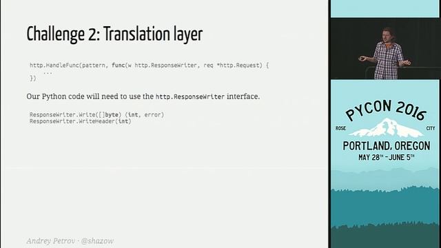 Andrey Petrov - See Python, See Python Go, Go Python Go - PyCon 2016 смотреть онлайн