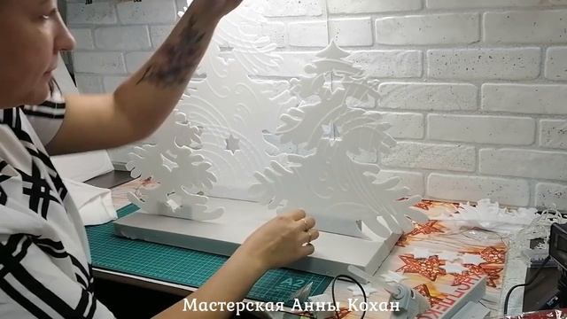 DIY?СКАЗОЧНАЯ ПОЛЯНА?НОВОГОДНИЙ ДЕКОР ПОДОКОННИКА ПОДРУЧНЫМИ МАТЕРИАЛАМИ? смотреть онлайн