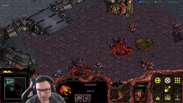 Preparing To Leave for Char - Starcraft Remaster - Zerg Campaign - Among the Ruins смотреть онлайн