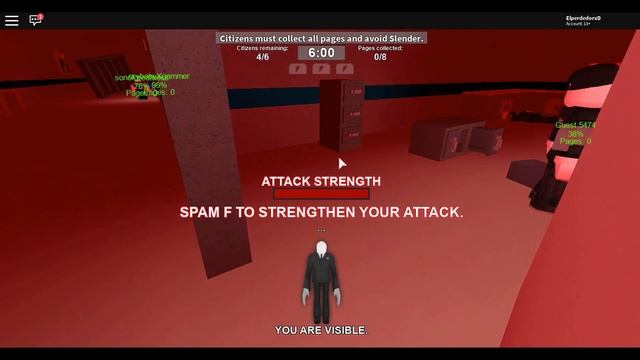 Roblox | Slenderman #18 | Soy Slender el calvo Bl ! xD | Gameplay en español смотреть онлайн