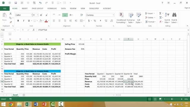 Excel Tutorial #115: Selecting the Current Region (Ctrl + A) смотреть онлайн