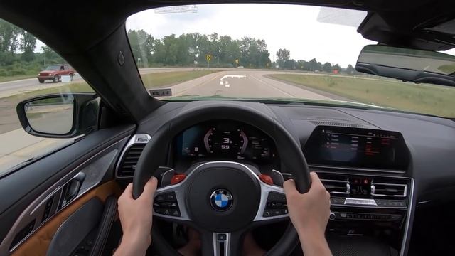2020 BMW M8 Competition Coupe - POV Test Drive (Binaural Audio) смотреть онлайн
