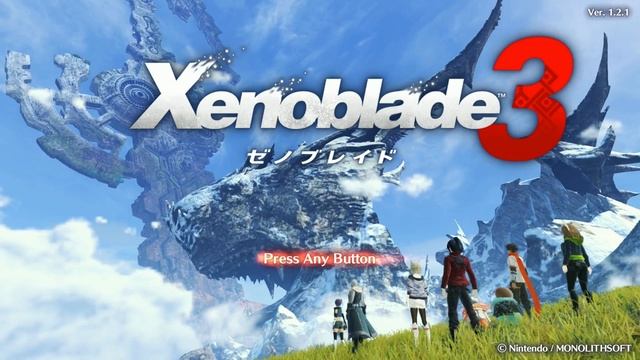 Xenoblade Chronicles 3 - title screen【ゼノブレイド3】 смотреть онлайн