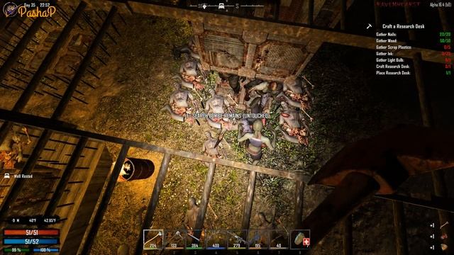 7 Days to Die 16.4 Ravenhearst #35 Бетономешалка + сталь + налет) смотреть онлайн