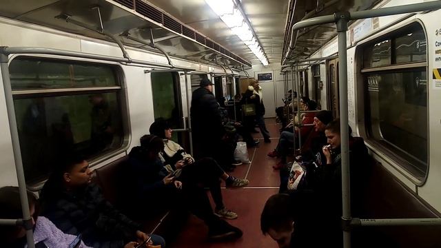Люблинско-Дмитровская линия метро. Номерной-легенда 10167 с фарами "2-2-2". Зябликово - Селигерская смотреть онлайн