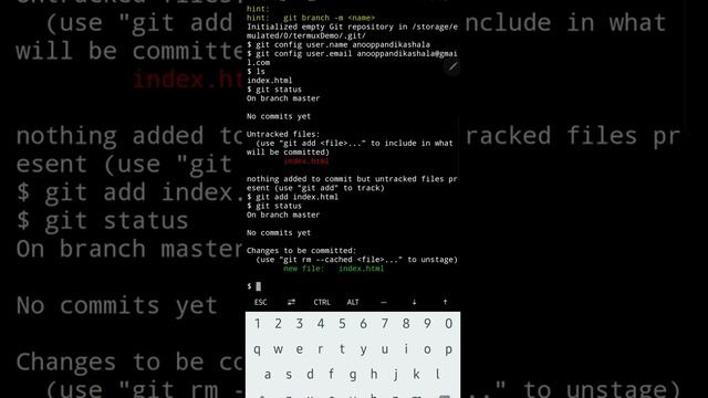 Upload repo to Github using #termux | Git and GitHub tutorial for Android-termux Part-4 | Termux смотреть онлайн