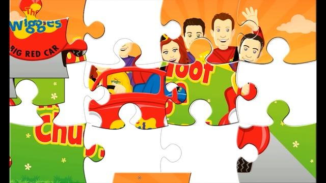 The Wiggles Games - The Wiggles Big Red Car Painting and Puzzle Games смотреть онлайн